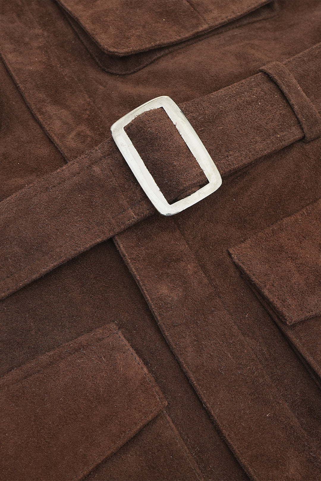 Suede Hunter Jacket Chocolate