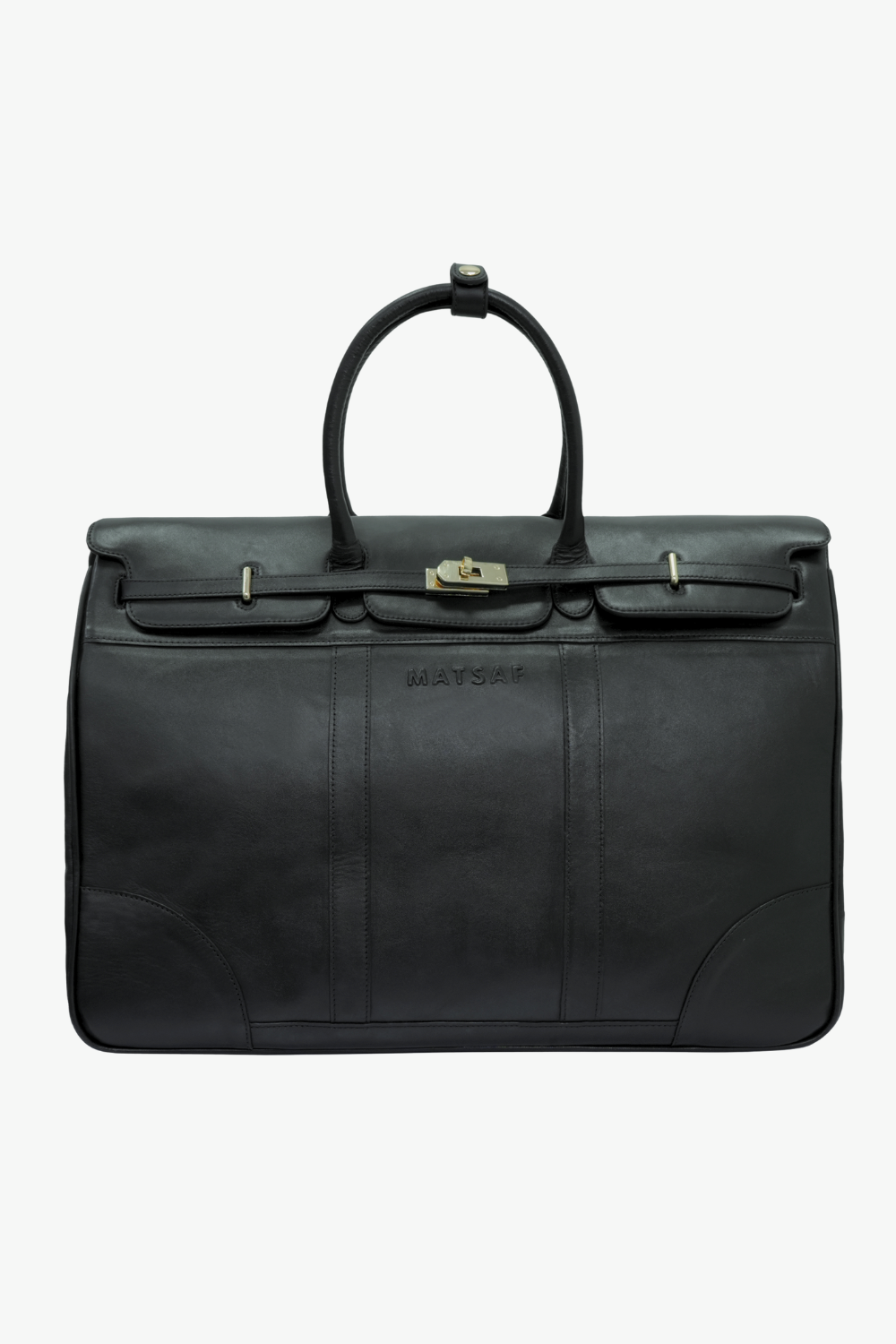 4way Bag／black leather Leather Country Bag