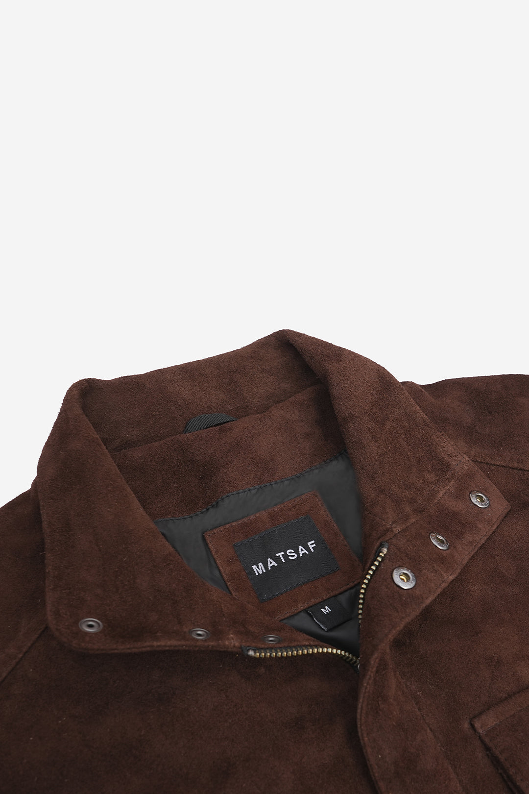 Suede Hunter Jacket Chocolate