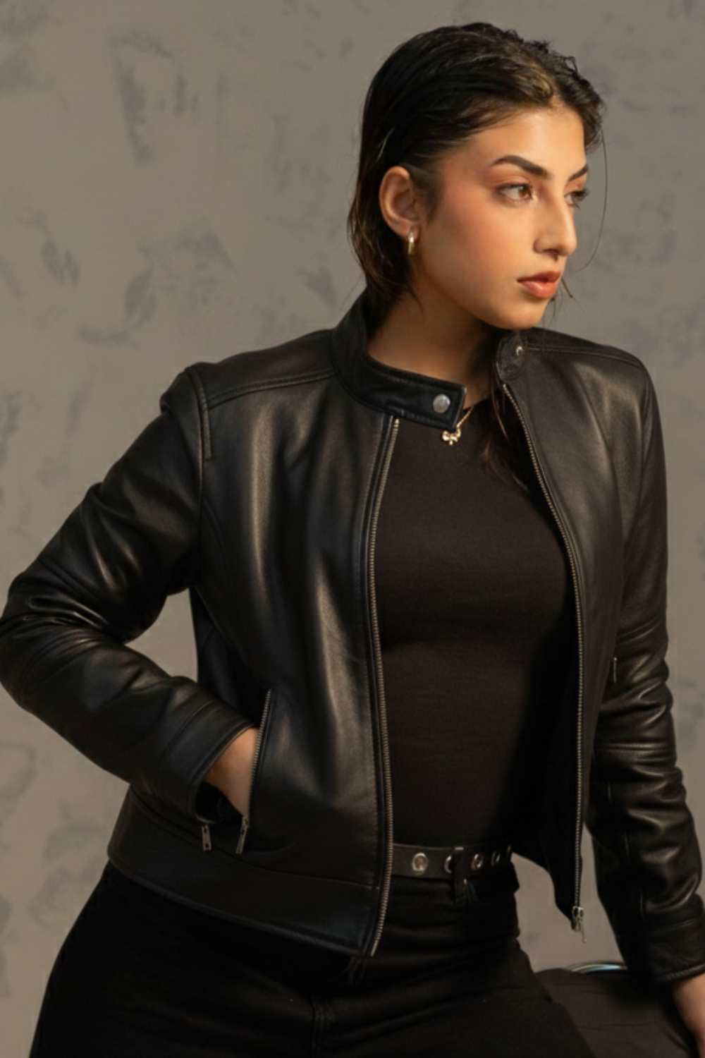 Leather Racer Jacket