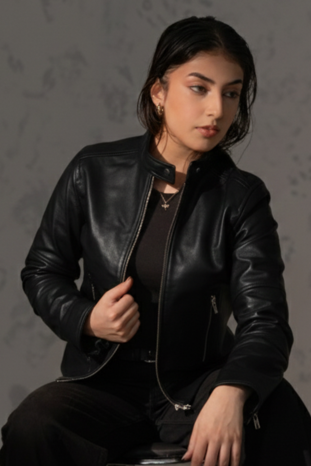Leather Racer Jacket