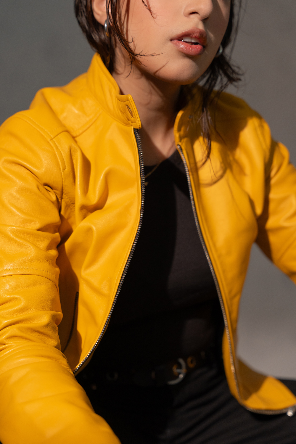 Leather Racer Jacket