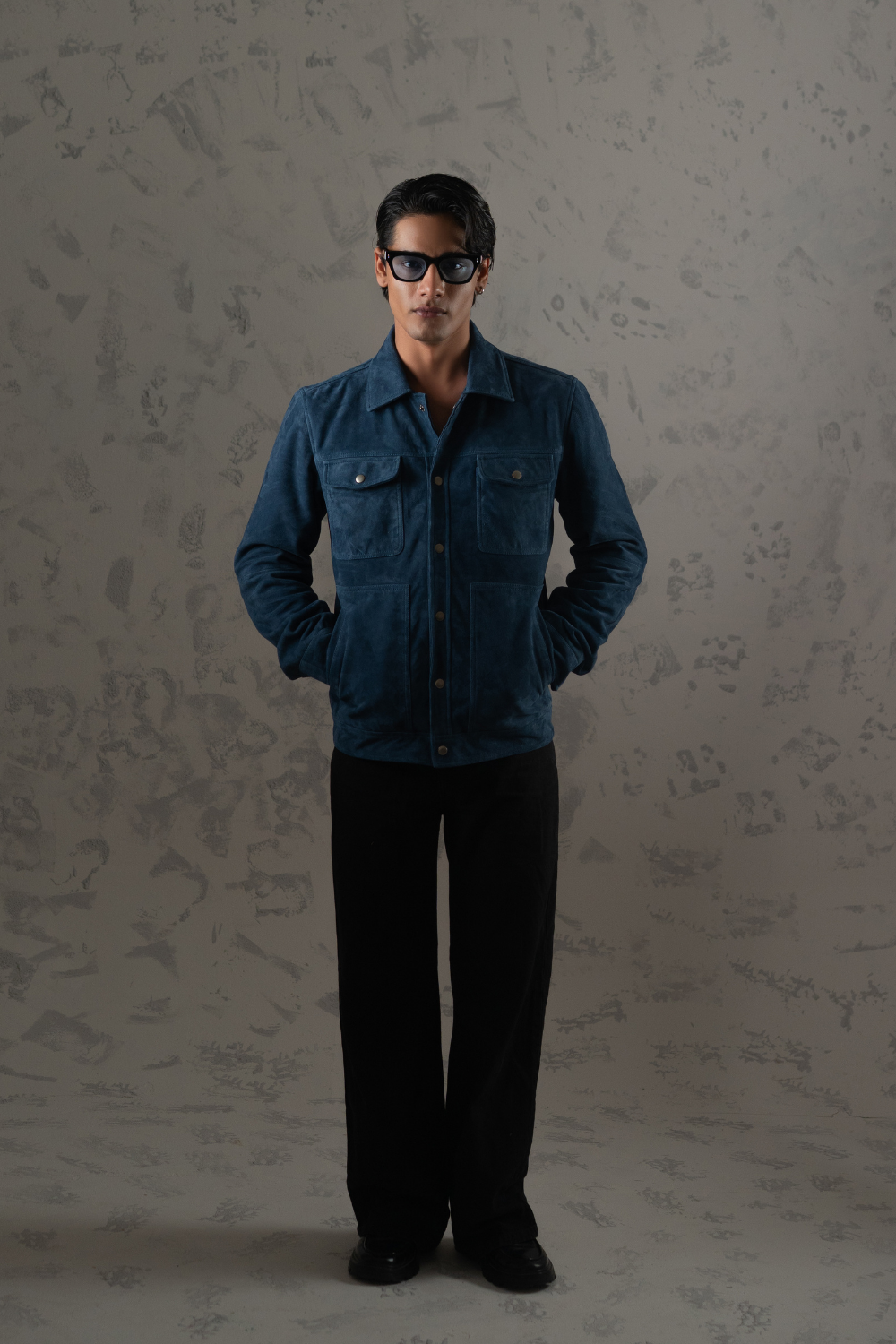 Suede Trucker Jacket