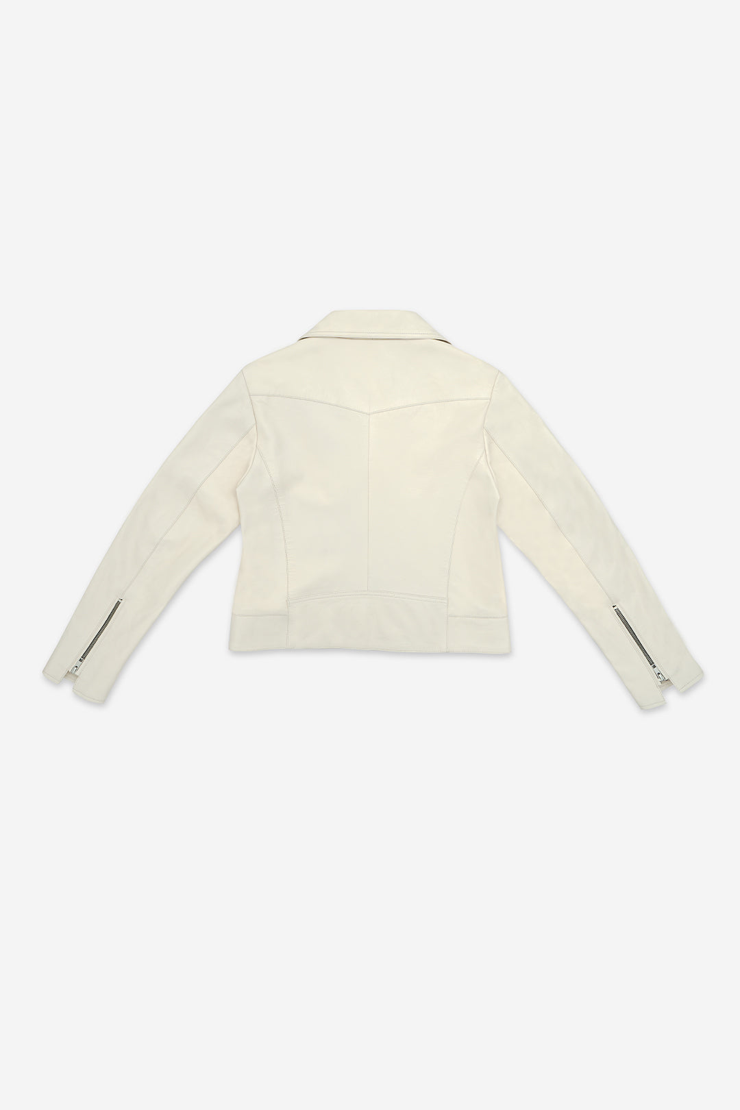 Cream Biker Jacket