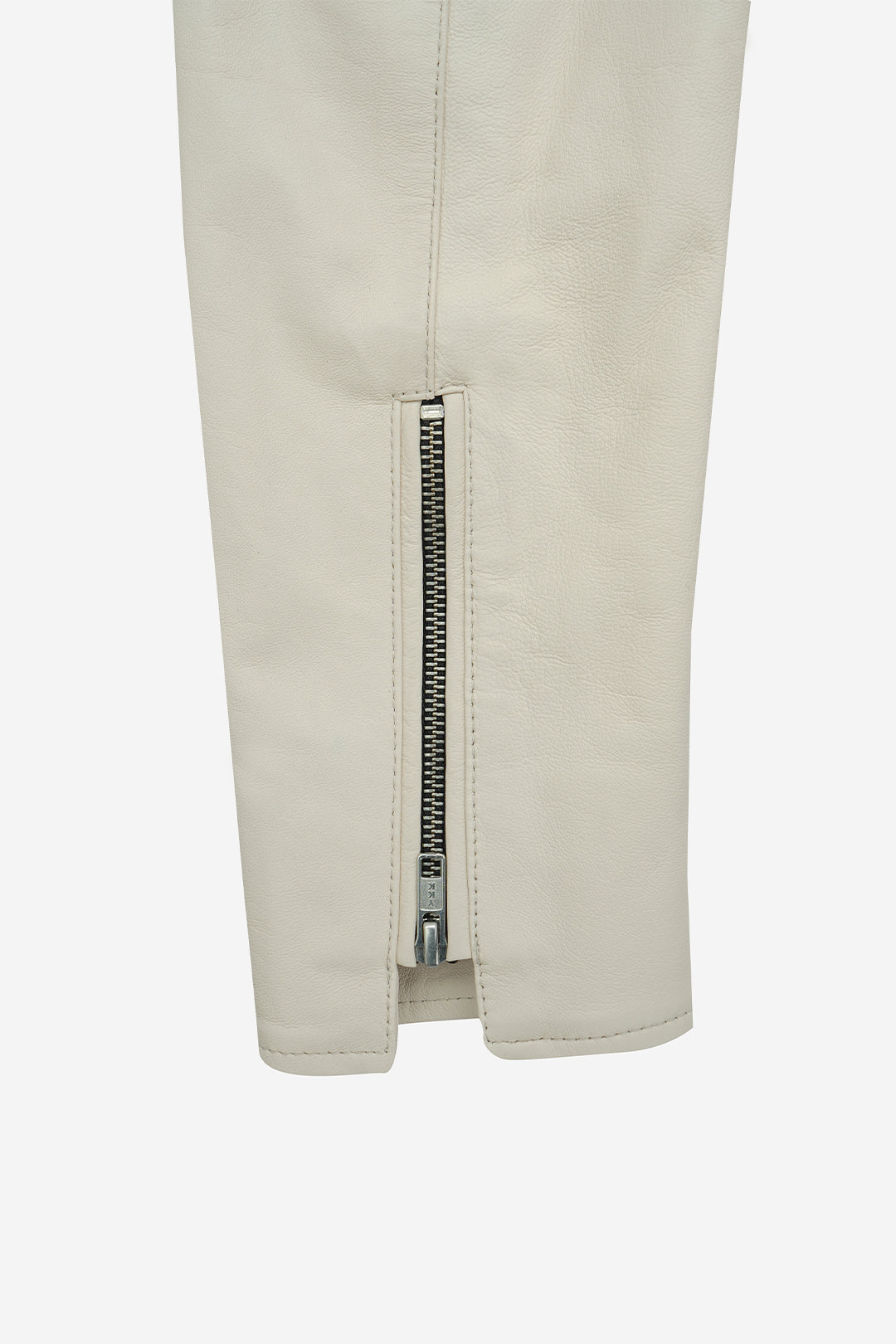 Cream Biker Jacket