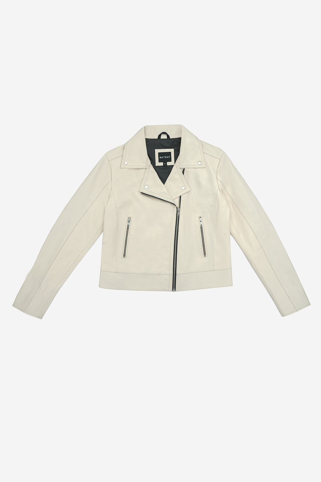 Cream Biker Jacket