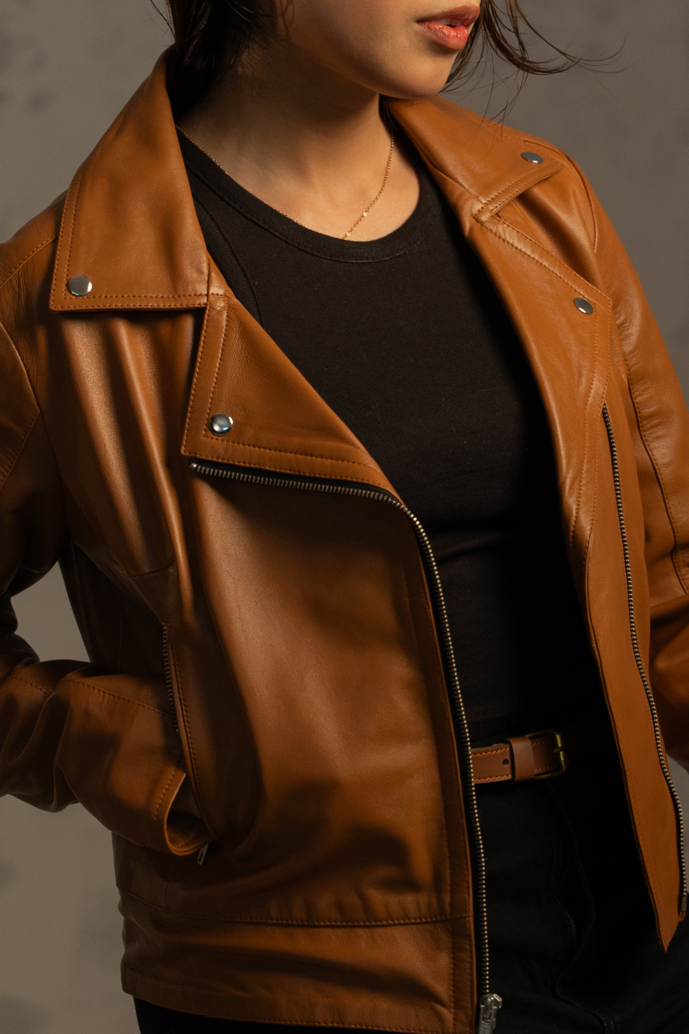 Leather Classic Moto Jacket