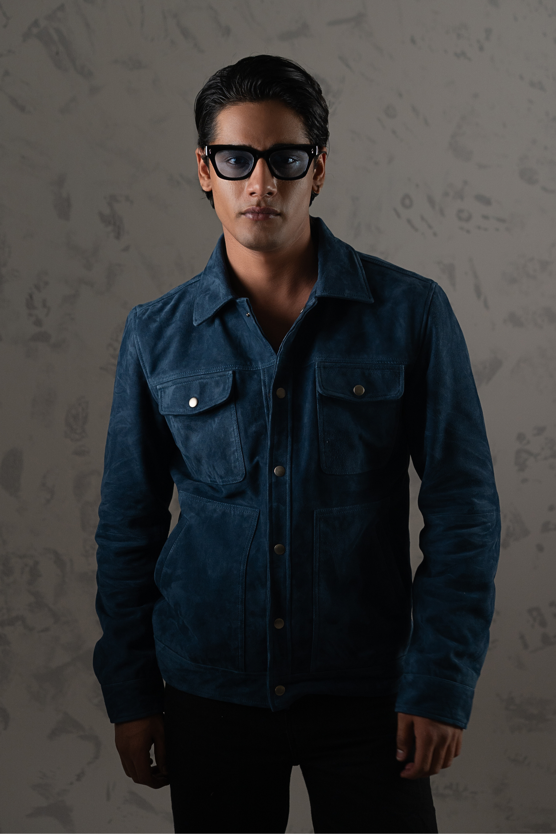 Suede Trucker Jacket